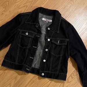 Vintage Paris Blues Dark Denim Jean Jacket